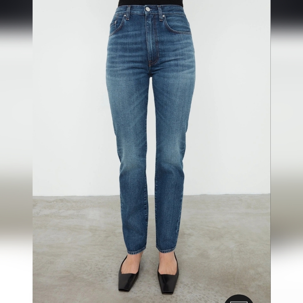 Toteme Blue Straight Leg Jeans